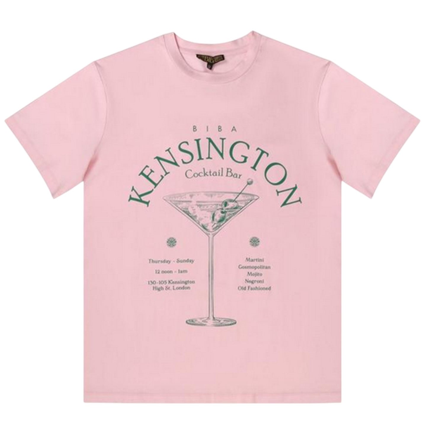 Pink - Front - Biba Womens-Ladies Kensington Cocktail Oversized T-Shirt