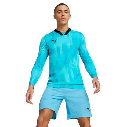 Blue - Lifestyle - Puma Mens Teamtarget Long-Sleeved Goalkeeper Jersey