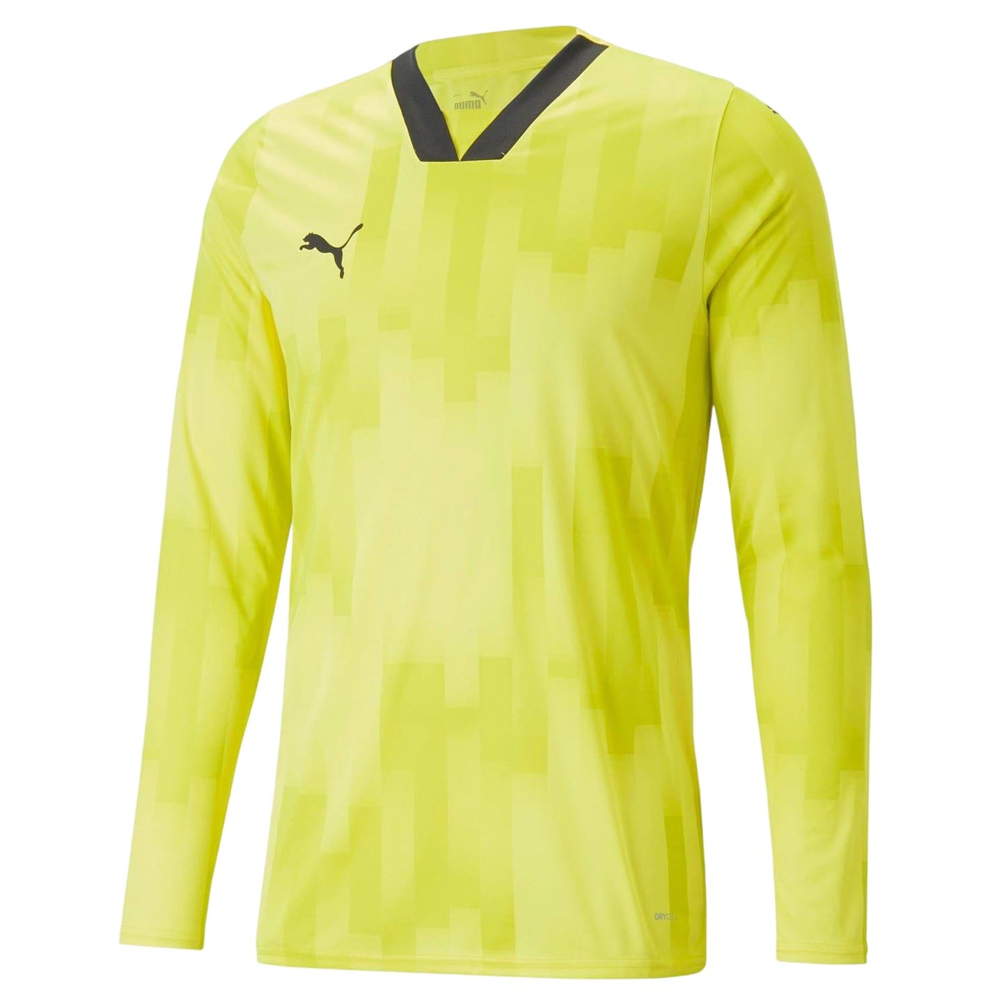 Yellow - Front - Puma Mens Teamtarget Long-Sleeved Goalkeeper Jersey