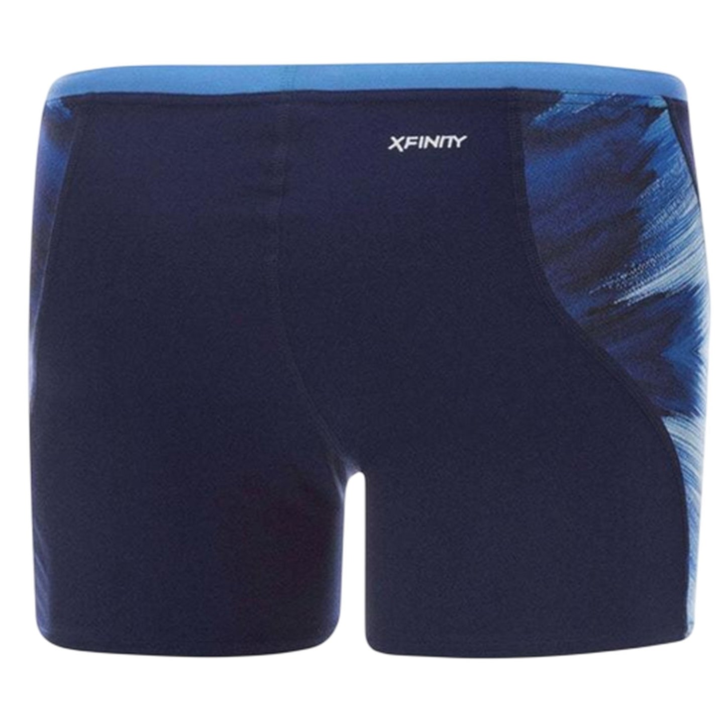 Black-Blue - Back - Zone3 Mens Cosmic 3.0 Swim Shorts