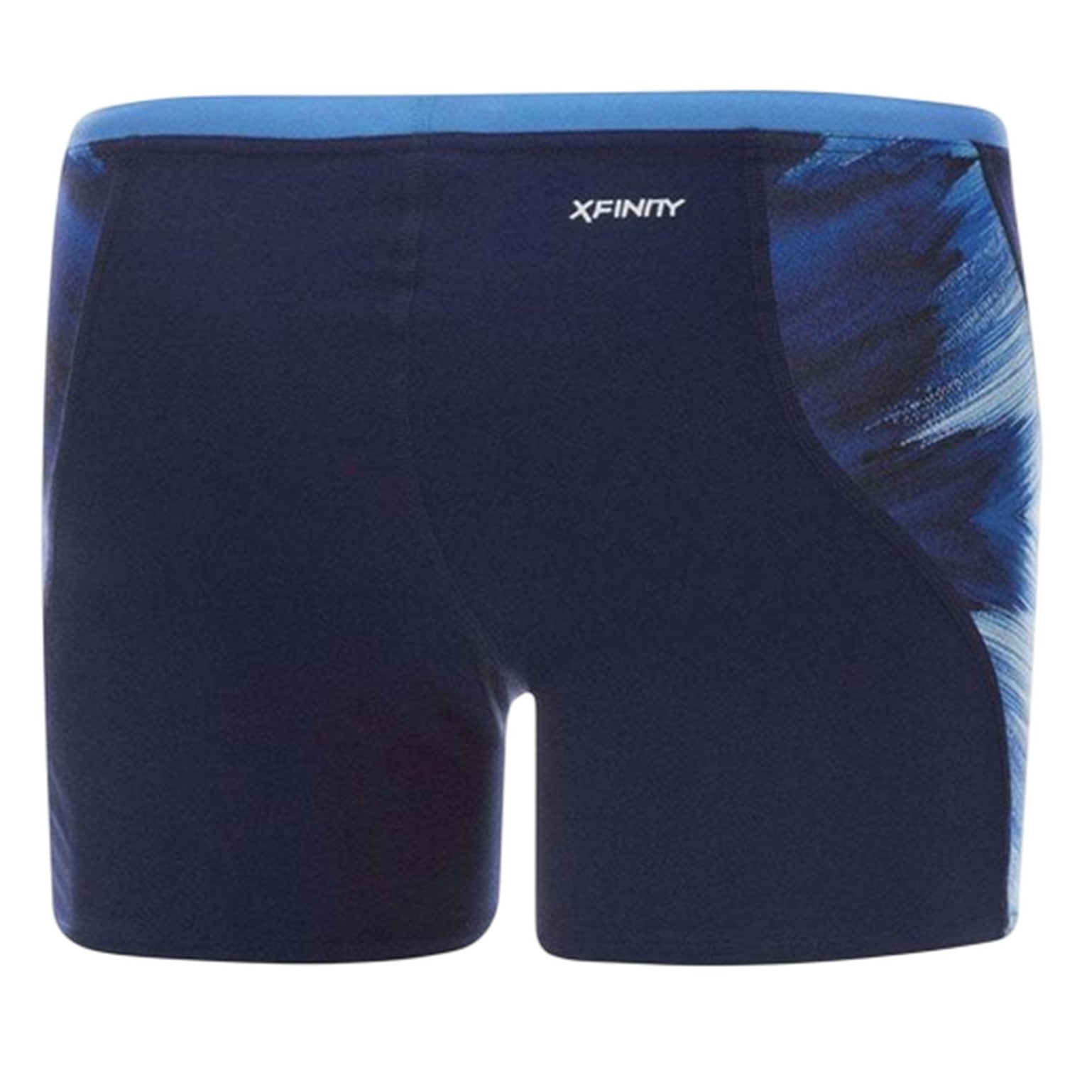 Black-Blue - Back - Zone3 Mens Cosmic 3.0 Swim Shorts