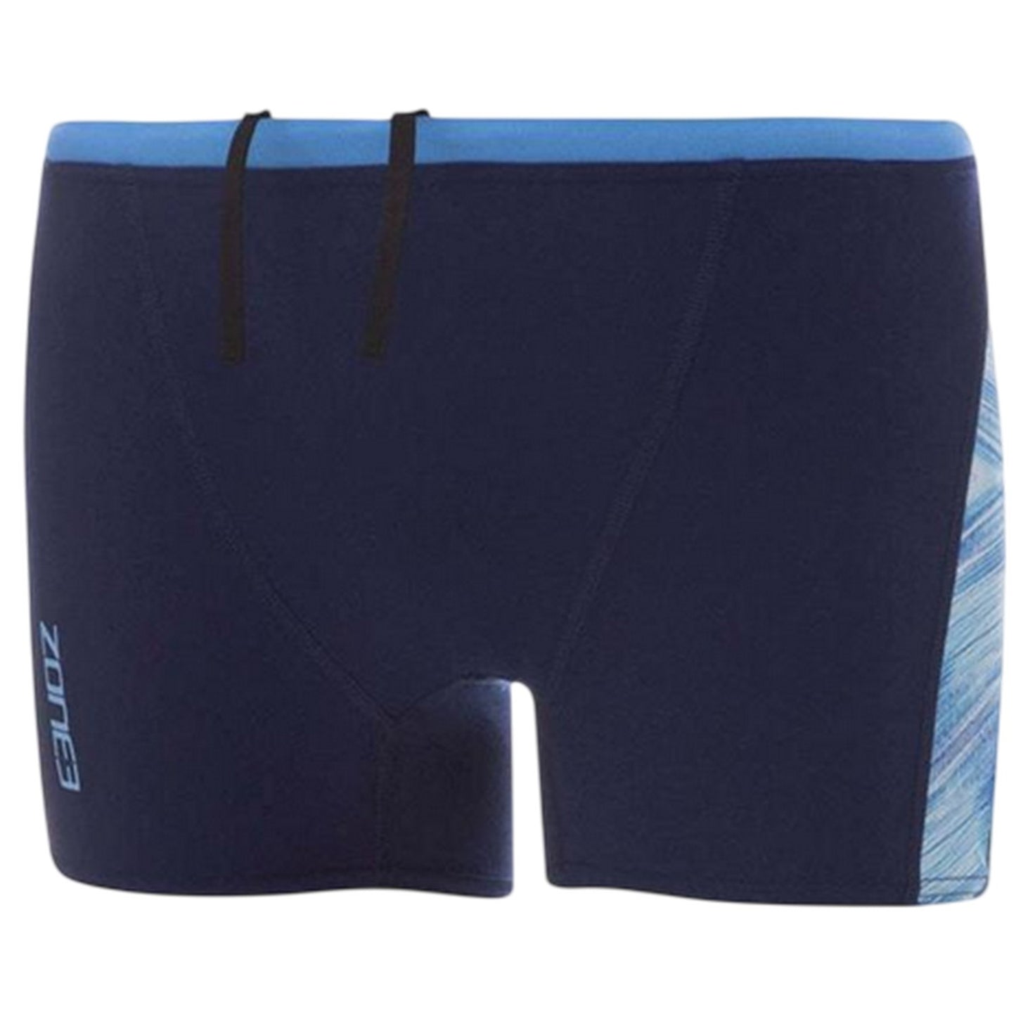Black-Blue - Front - Zone3 Mens Cosmic 3.0 Swim Shorts