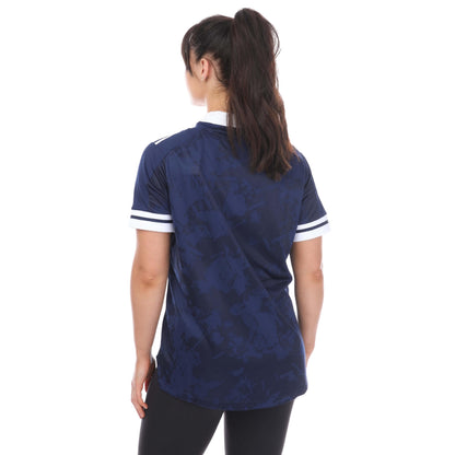 Navy-White - Back - Adidas Womens-Ladies Condivo 20 Jersey