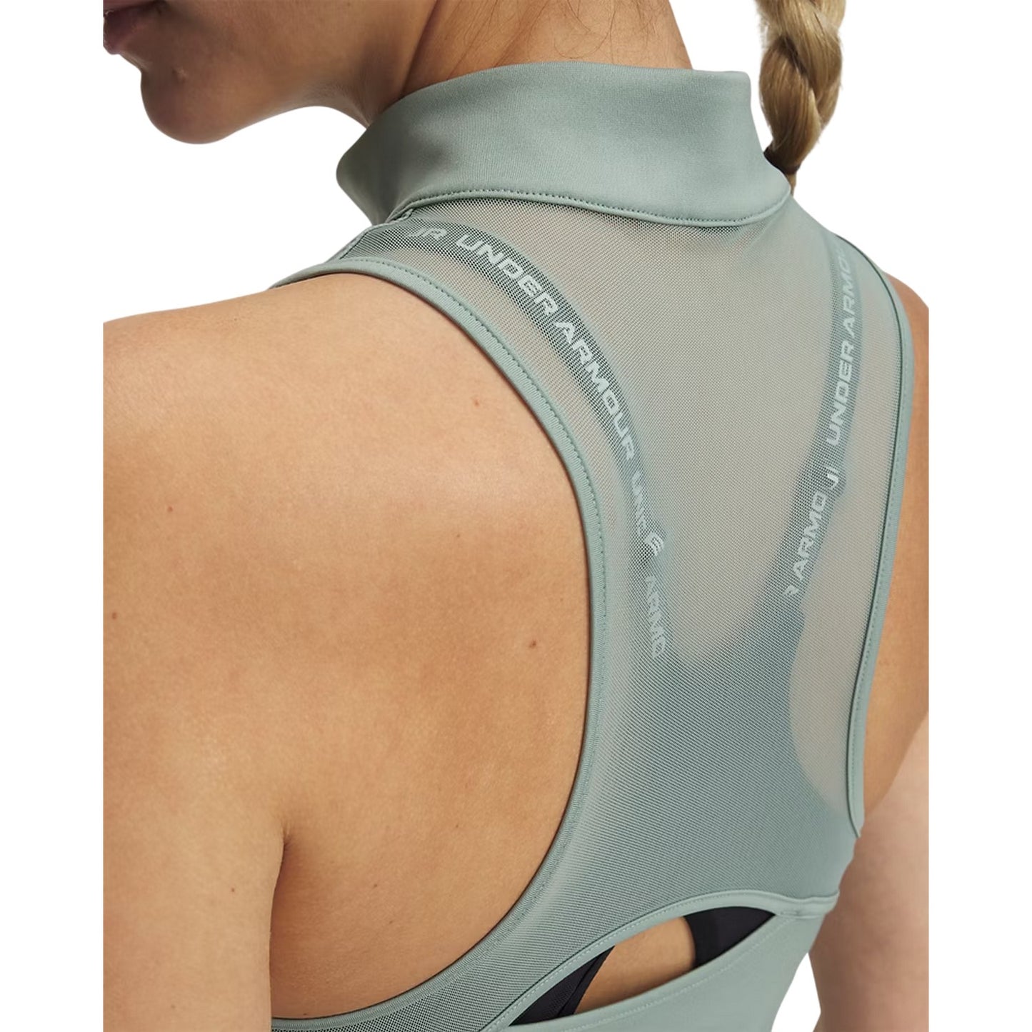 Green - Lifestyle - Under Armour Womens-Ladies Vanish Slim Sleeveless Tank Top