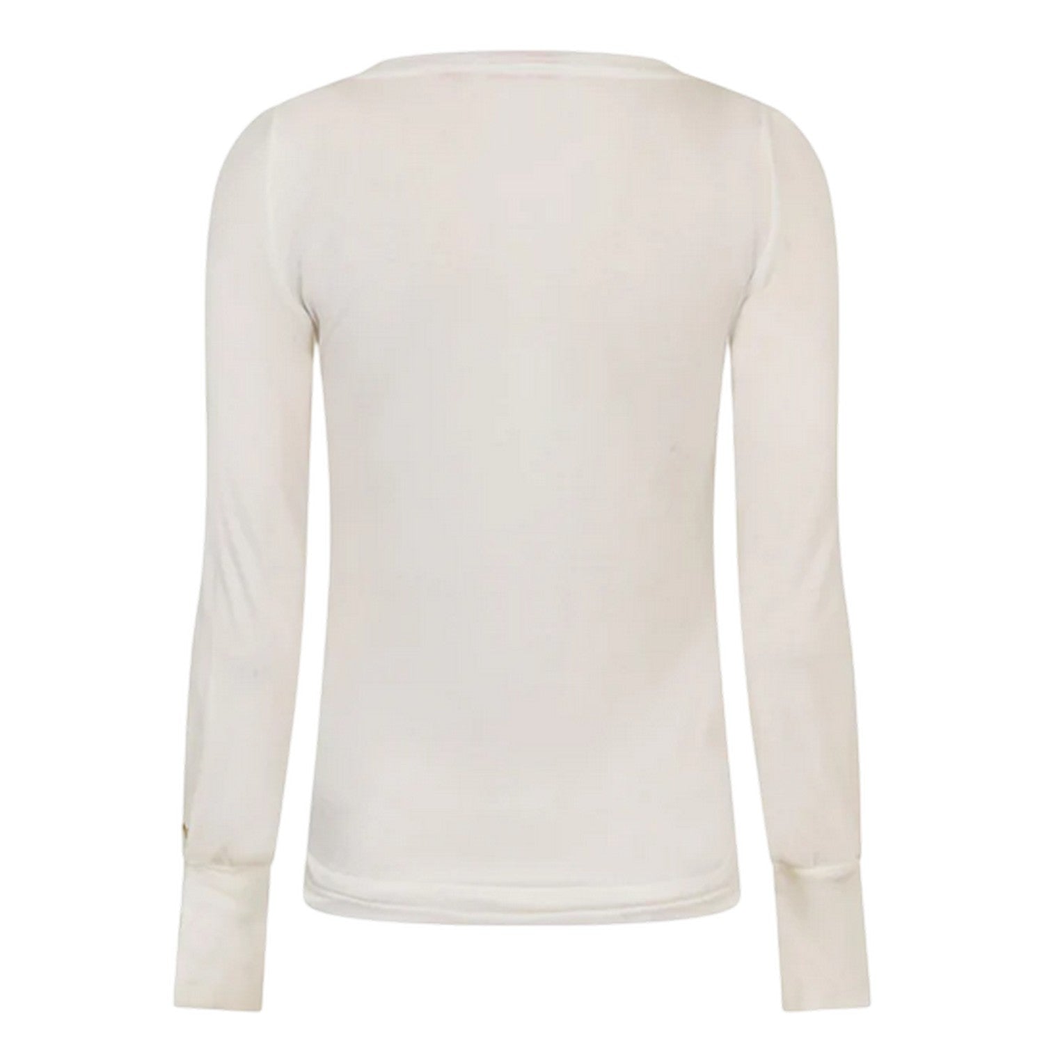 White - Back - Puma Womens-Ladies Graphic Print Long-Sleeved T-Shirt