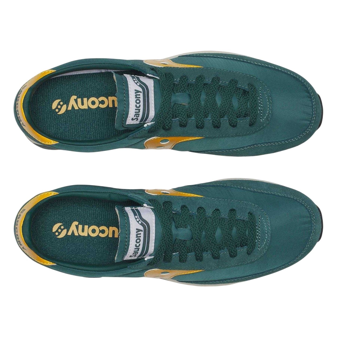 Green - Lifestyle - Saucony Mens 80 Suede Trainers