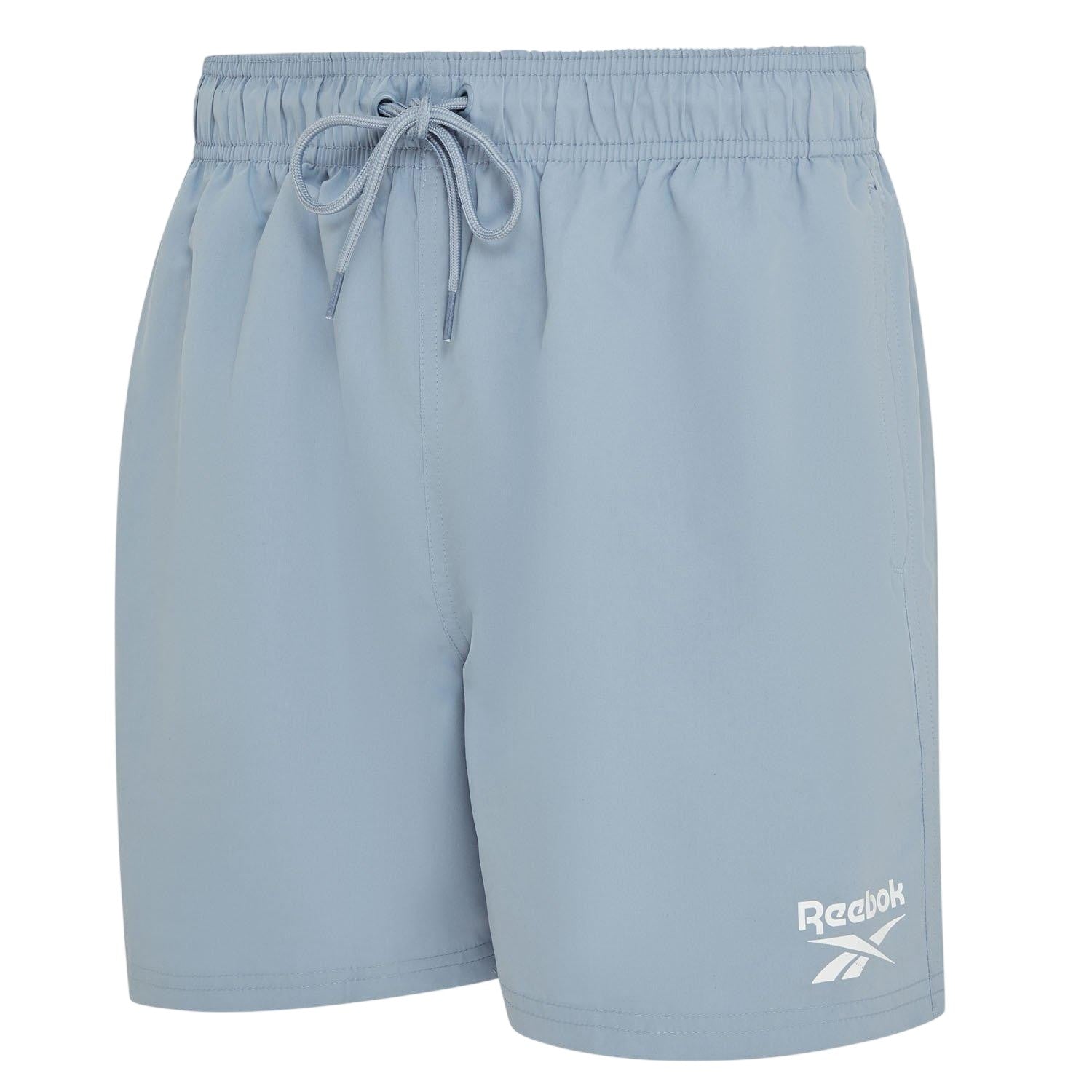 Blue - Side - Reebok Mens Yale Swim Shorts