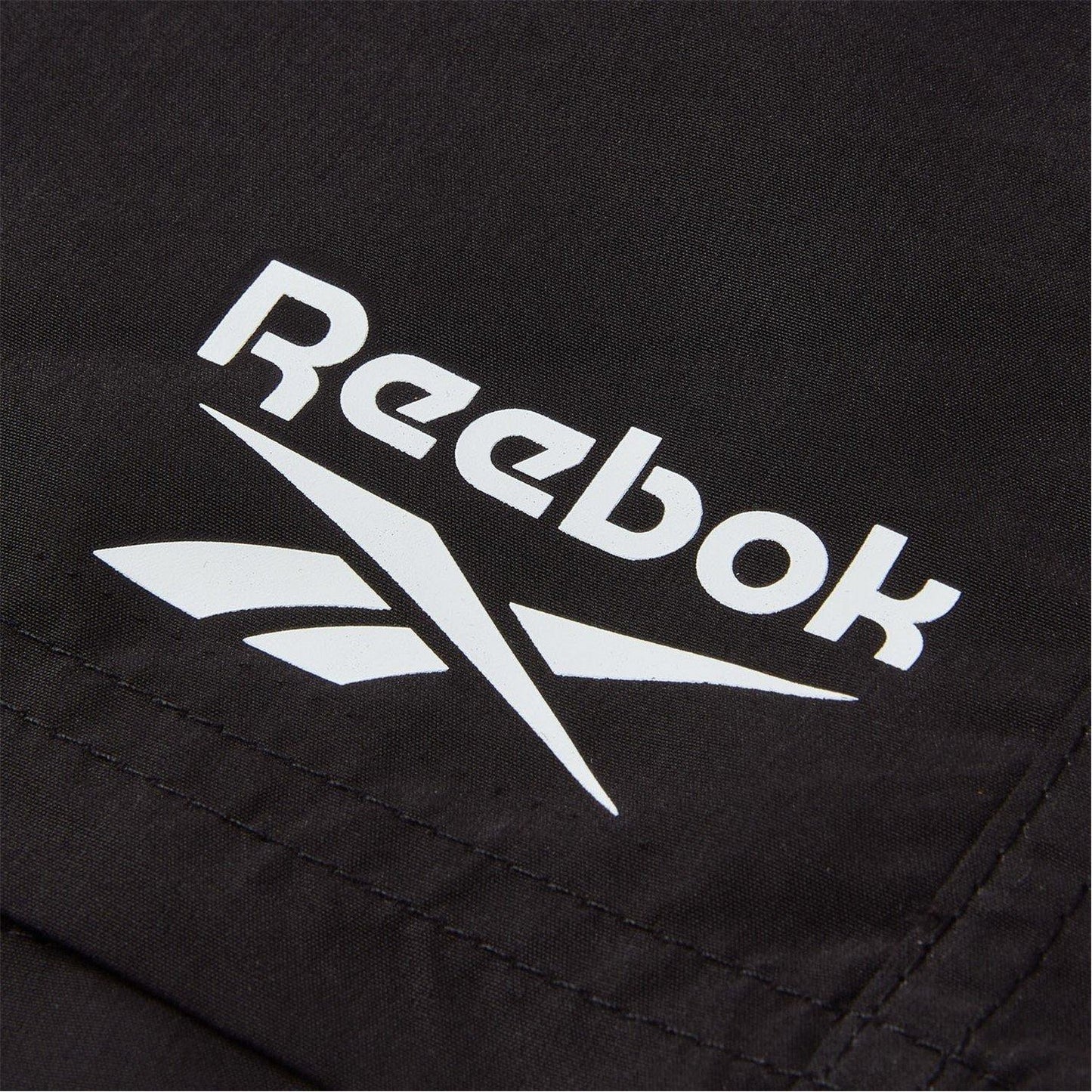 Black - Side - Reebok Mens Yale Swim Shorts