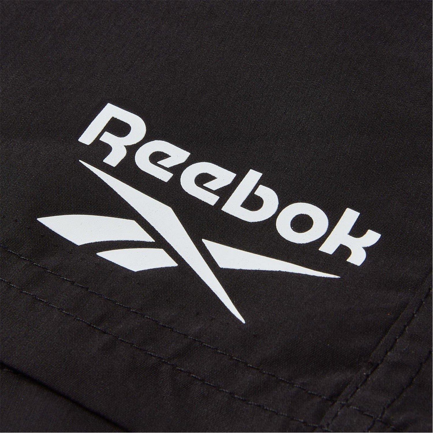 Black - Side - Reebok Mens Yale Swim Shorts