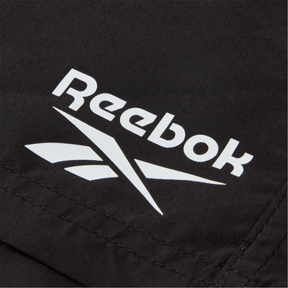 Black - Side - Reebok Mens Yale Swim Shorts