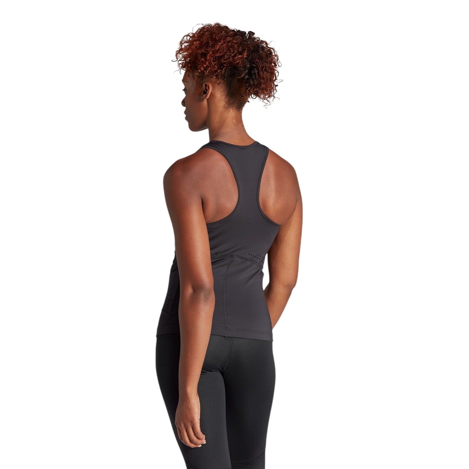 Black - Back - Adidas Womens-Ladies Stella McCartney Tank Top