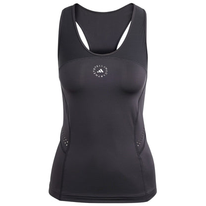Black - Front - Adidas Womens-Ladies Stella McCartney Tank Top