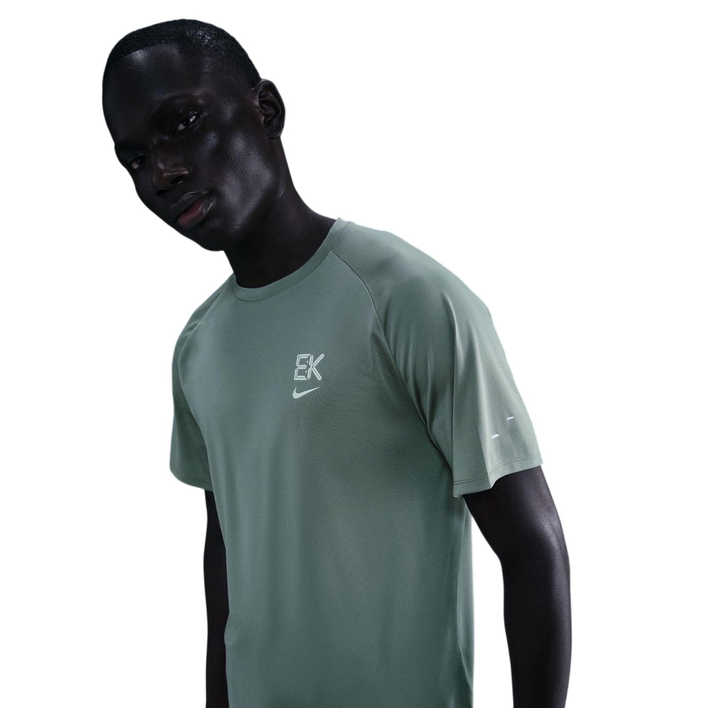 Green Clay - Side - Nike Mens Stride Dri-FIT T-Shirt