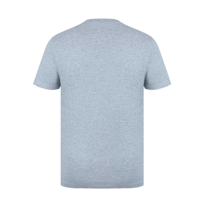 Grey Marl - Back - Lee Cooper Mens Pocket Regular T-Shirt