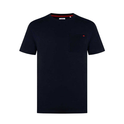 Black - Front - Lee Cooper Mens Pocket Regular T-Shirt