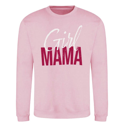 Pink - Front - AWD Womens-Ladies Mama Mothers Day Sweatshirt