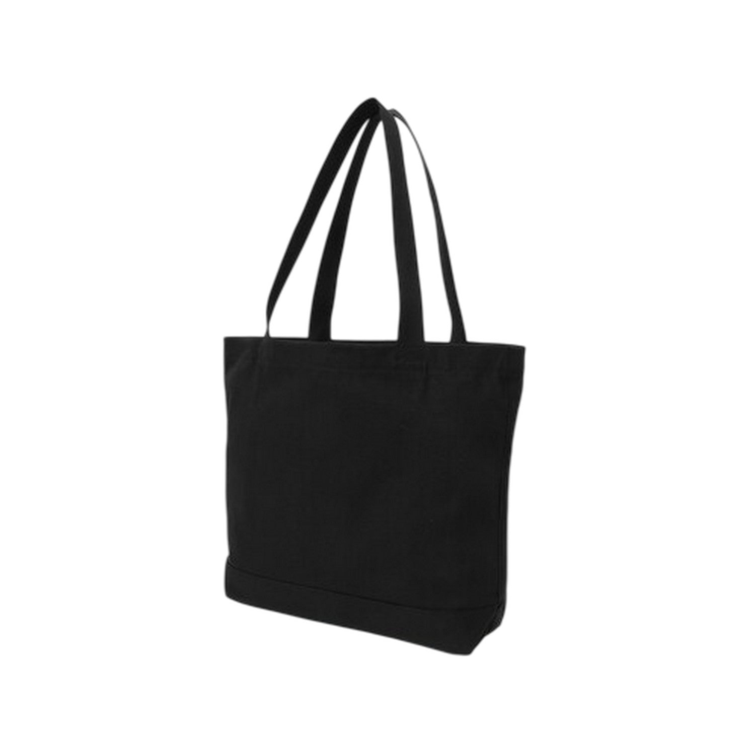 Black - Back - Maison Kitsuné Dressed Fox Canvas Tote Bag