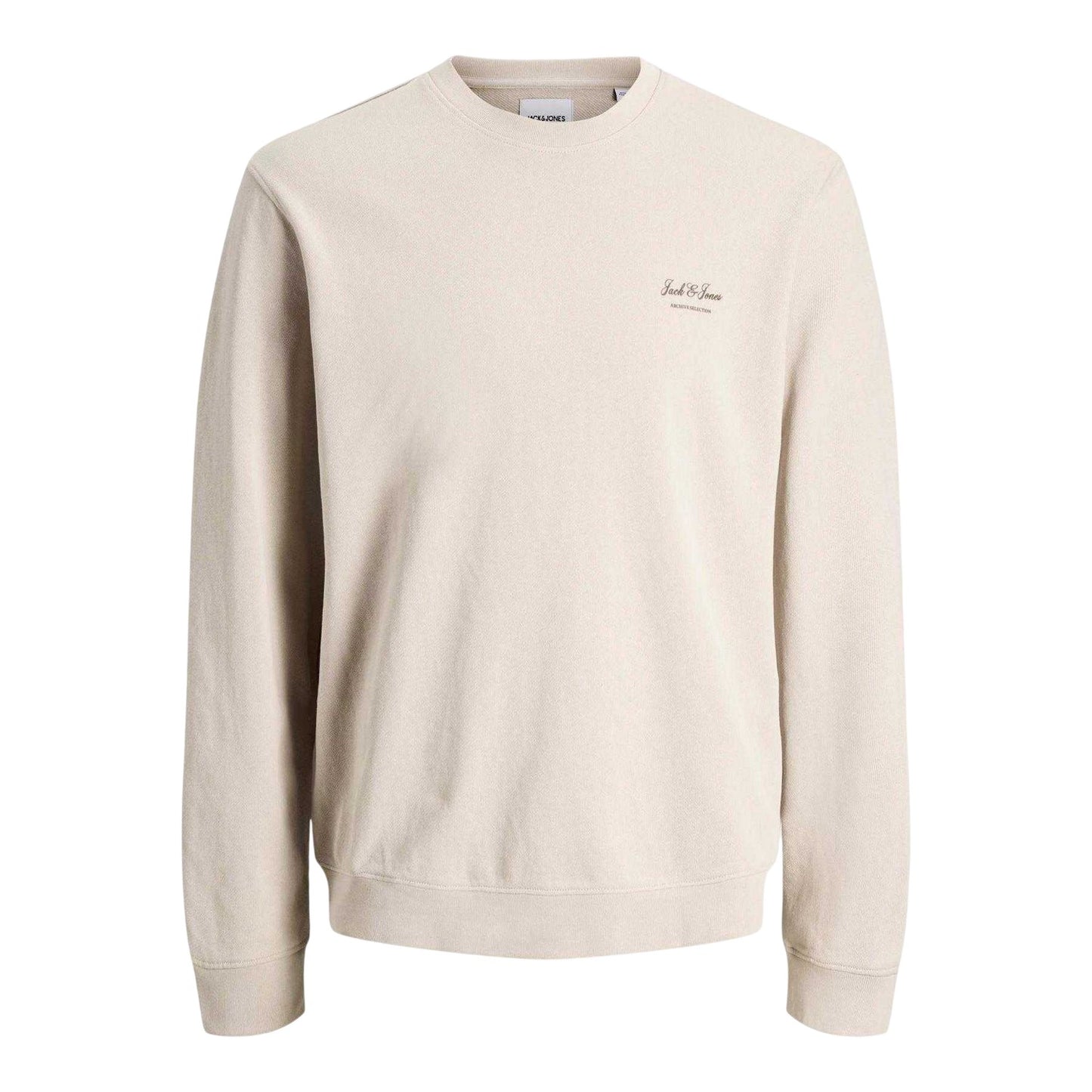 Moonbeam - Front - Jack And Jones Mens Archive Logo Sweatshirt