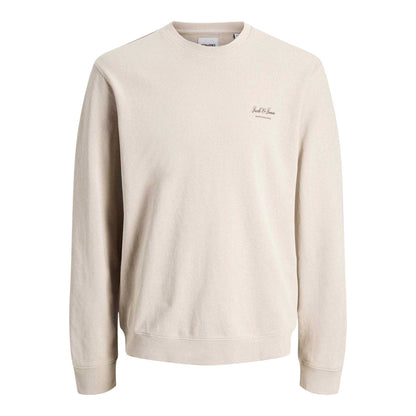 Moonbeam - Front - Jack And Jones Mens Archive Logo Sweatshirt