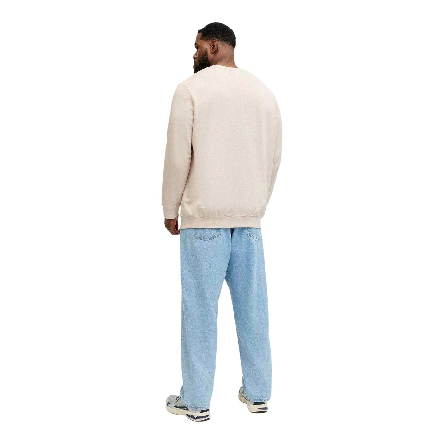 Moonbeam - Back - Jack And Jones Mens Archive Logo Sweatshirt