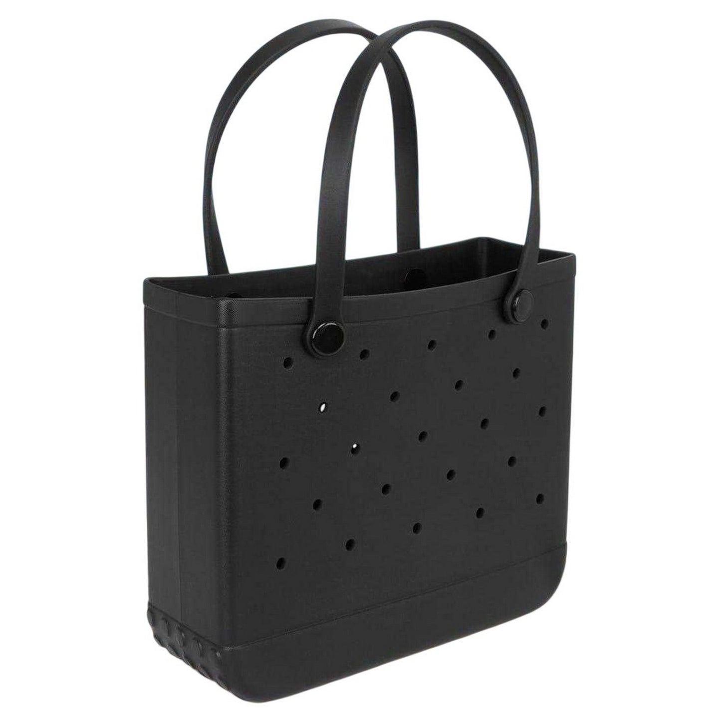 Black - Front - Miso Perforated Beach Tote Bag