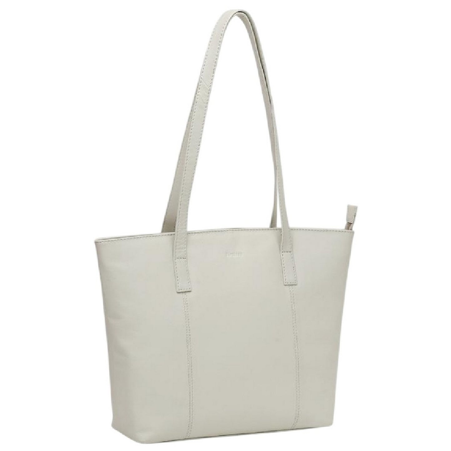 Off White - Back - Firetrap Womens-Ladies Leather Tote Bag