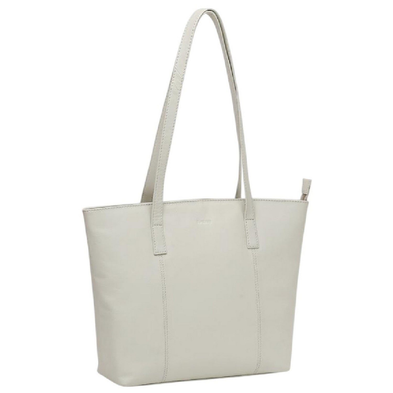 Off White - Back - Firetrap Womens-Ladies Leather Tote Bag