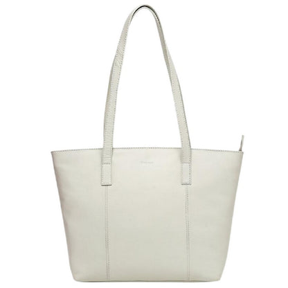 Off White - Front - Firetrap Womens-Ladies Leather Tote Bag