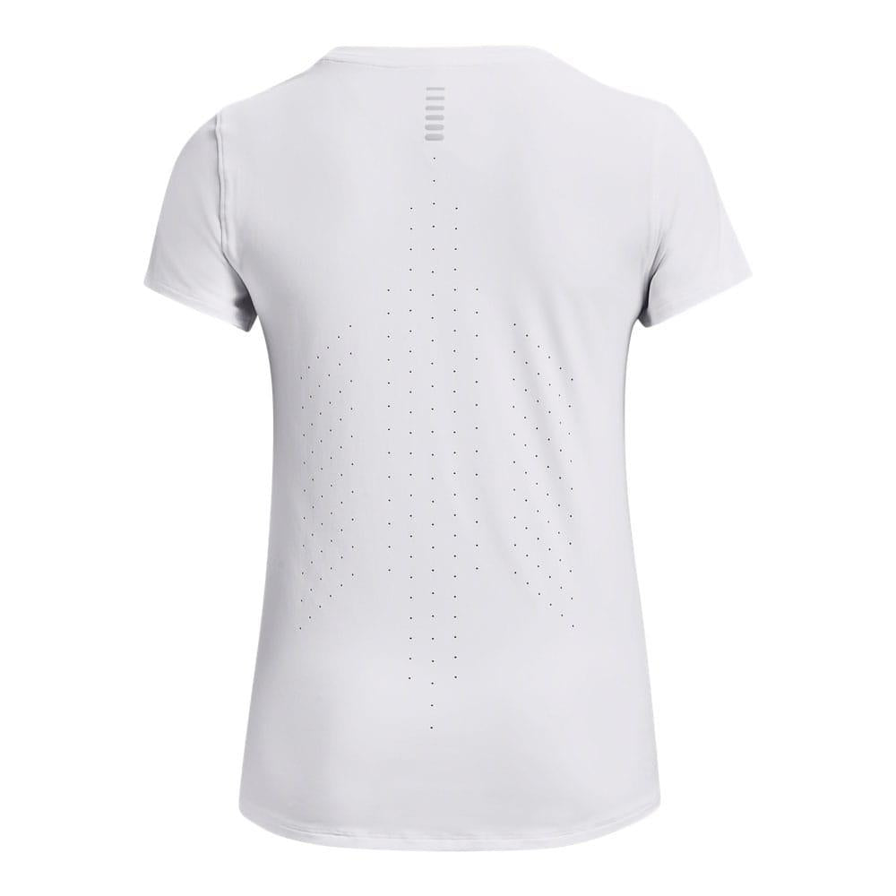 White - Back - Under Armour Womens-Ladies Iso-Chill T-Shirt