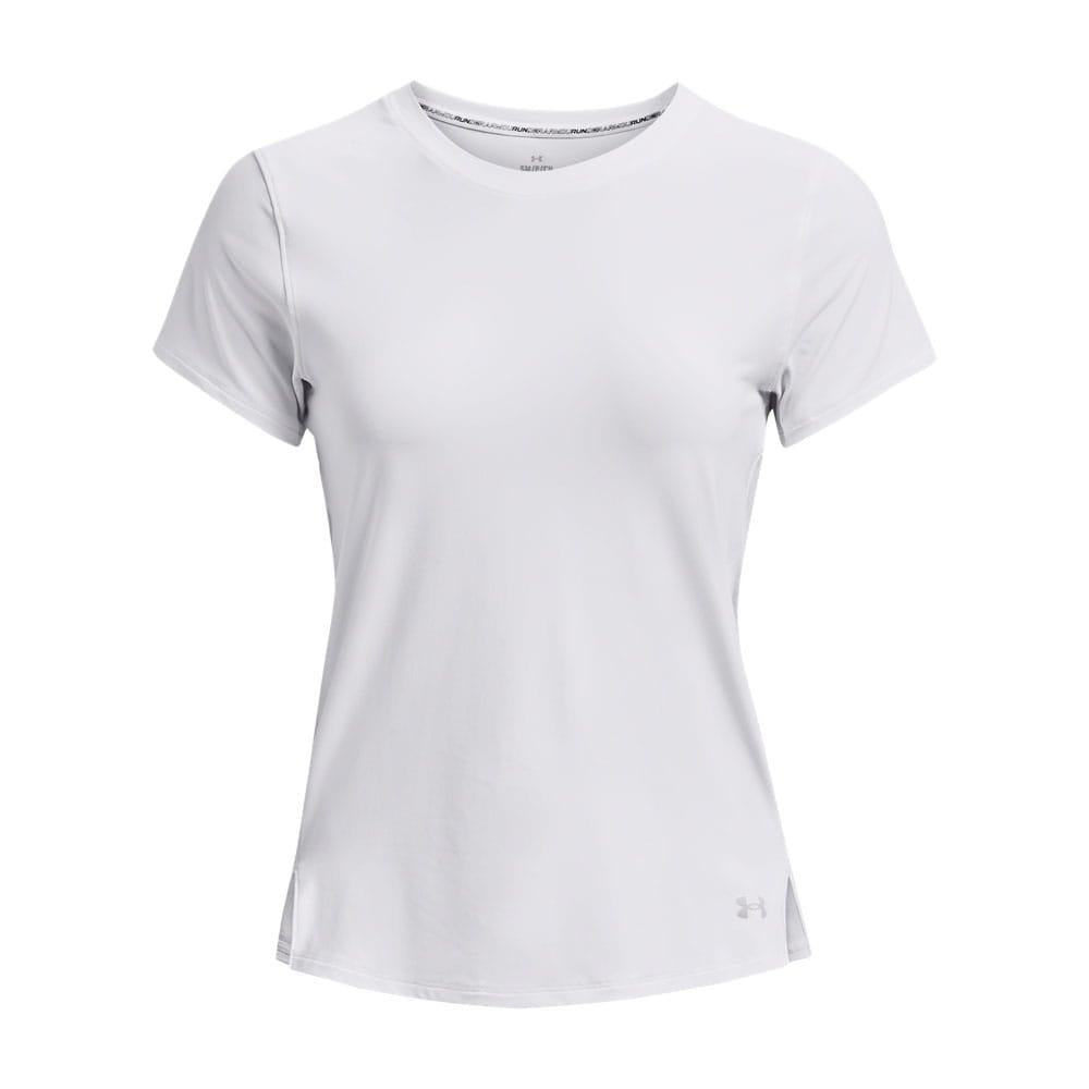 White - Front - Under Armour Womens-Ladies Iso-Chill T-Shirt