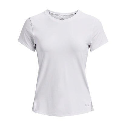 White - Front - Under Armour Womens-Ladies Iso-Chill T-Shirt