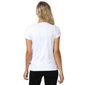 White - Back - Essentials Womens-Ladies Small Logo T-Shirt
