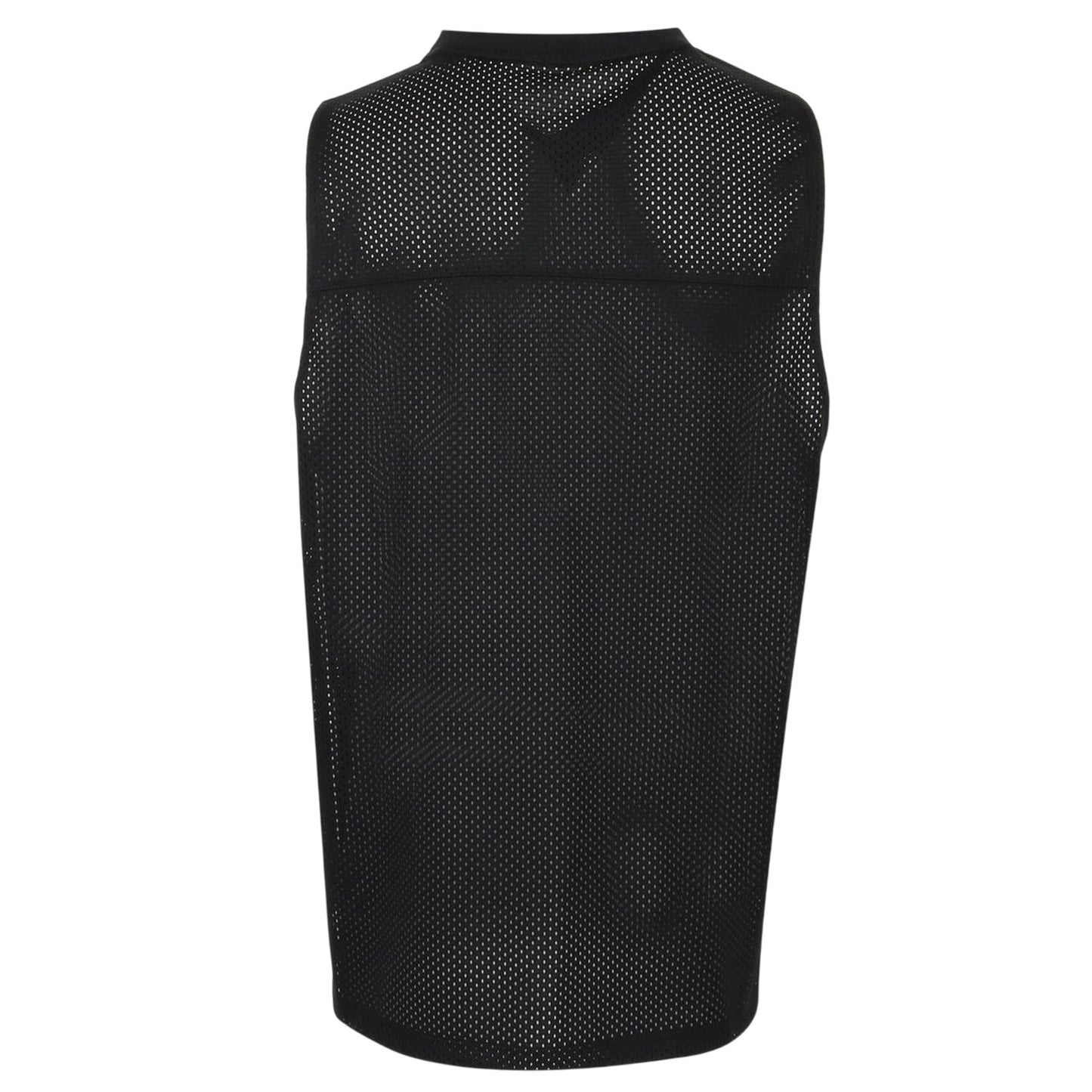 Black - Back - Everlast Mens Sleeveless Basketball Tank Top