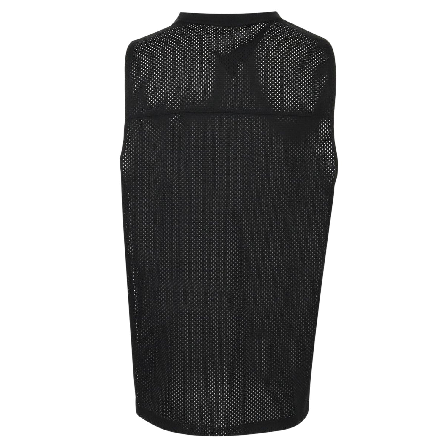 Black - Back - Everlast Mens Sleeveless Basketball Tank Top