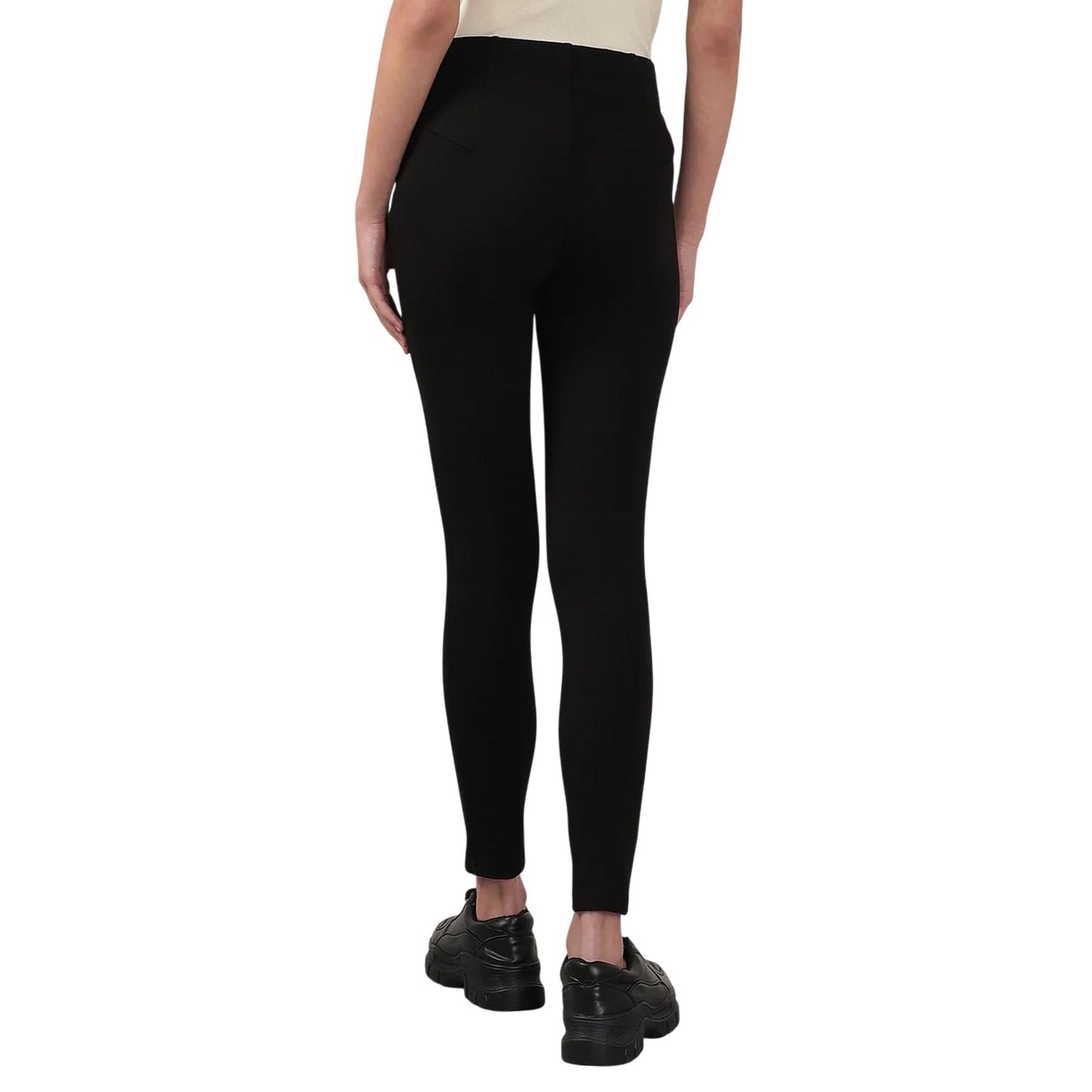 Black - Back - Boss Womens-Ladies C Estretch Leggings