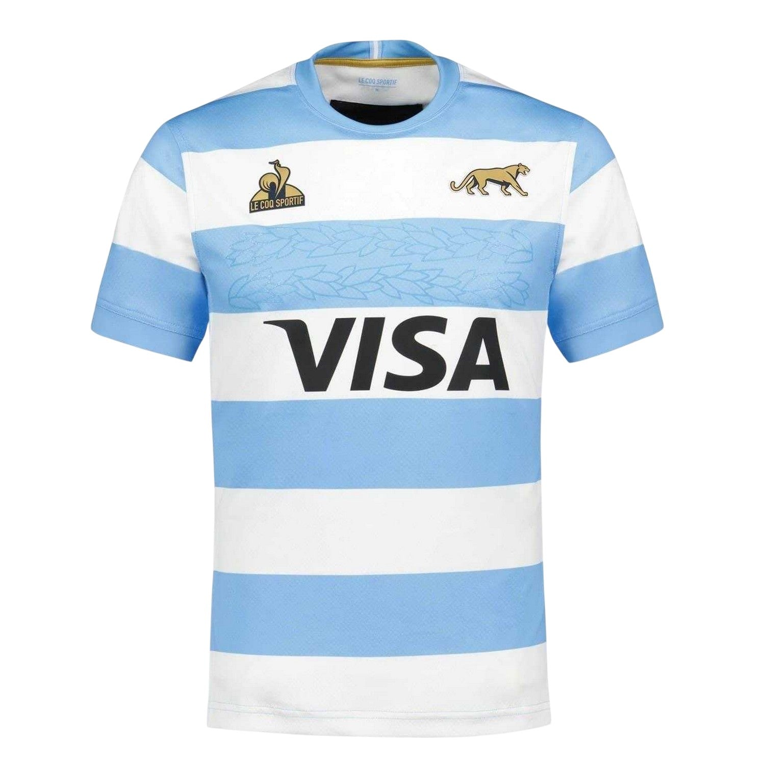 Blue-White - Front - Le Coq Sportif Mens 2024 Argentina Home Jersey
