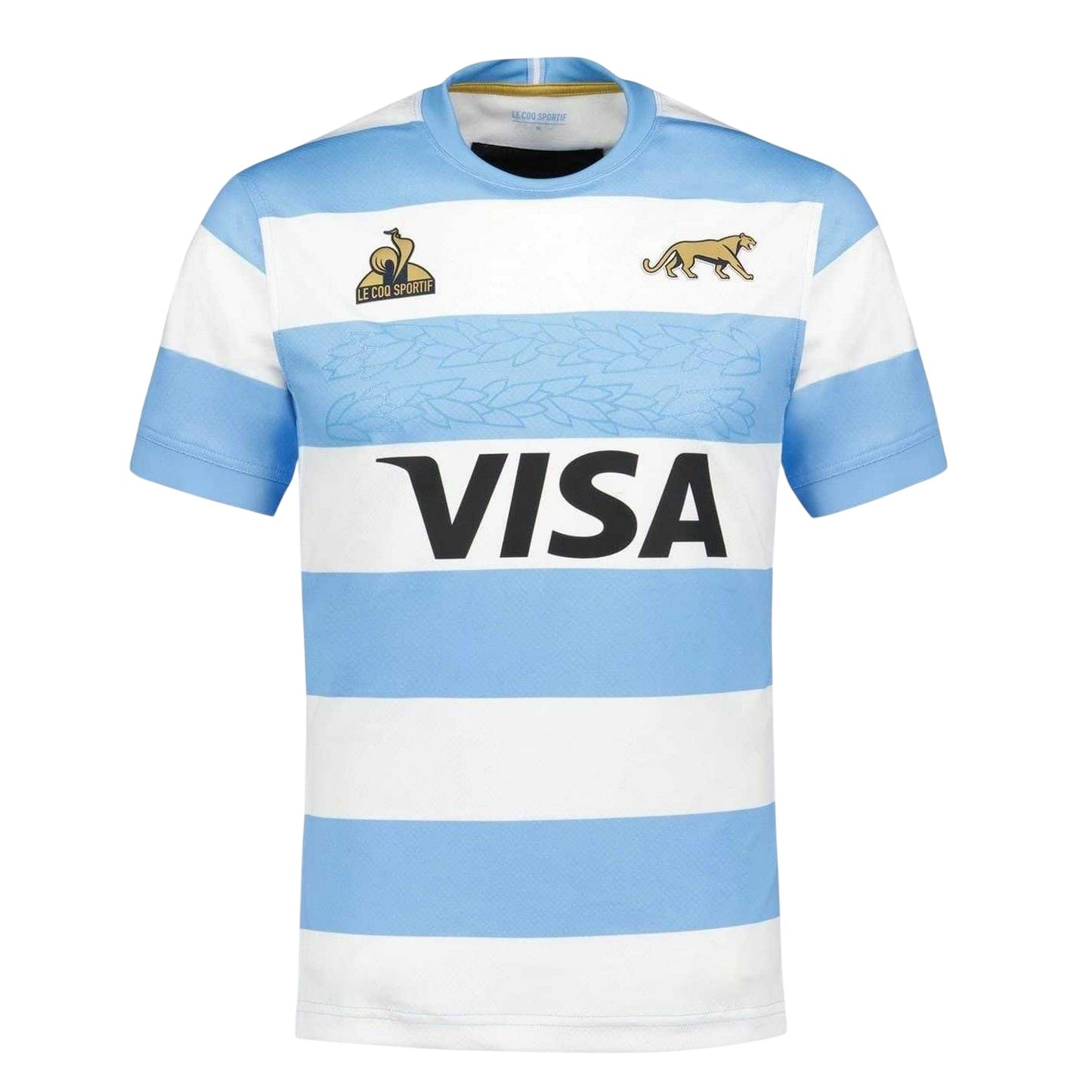 Blue-White - Front - Le Coq Sportif Mens 2024 Argentina Home Jersey