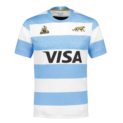 Blue-White - Front - Le Coq Sportif Mens 2024 Argentina Home Jersey