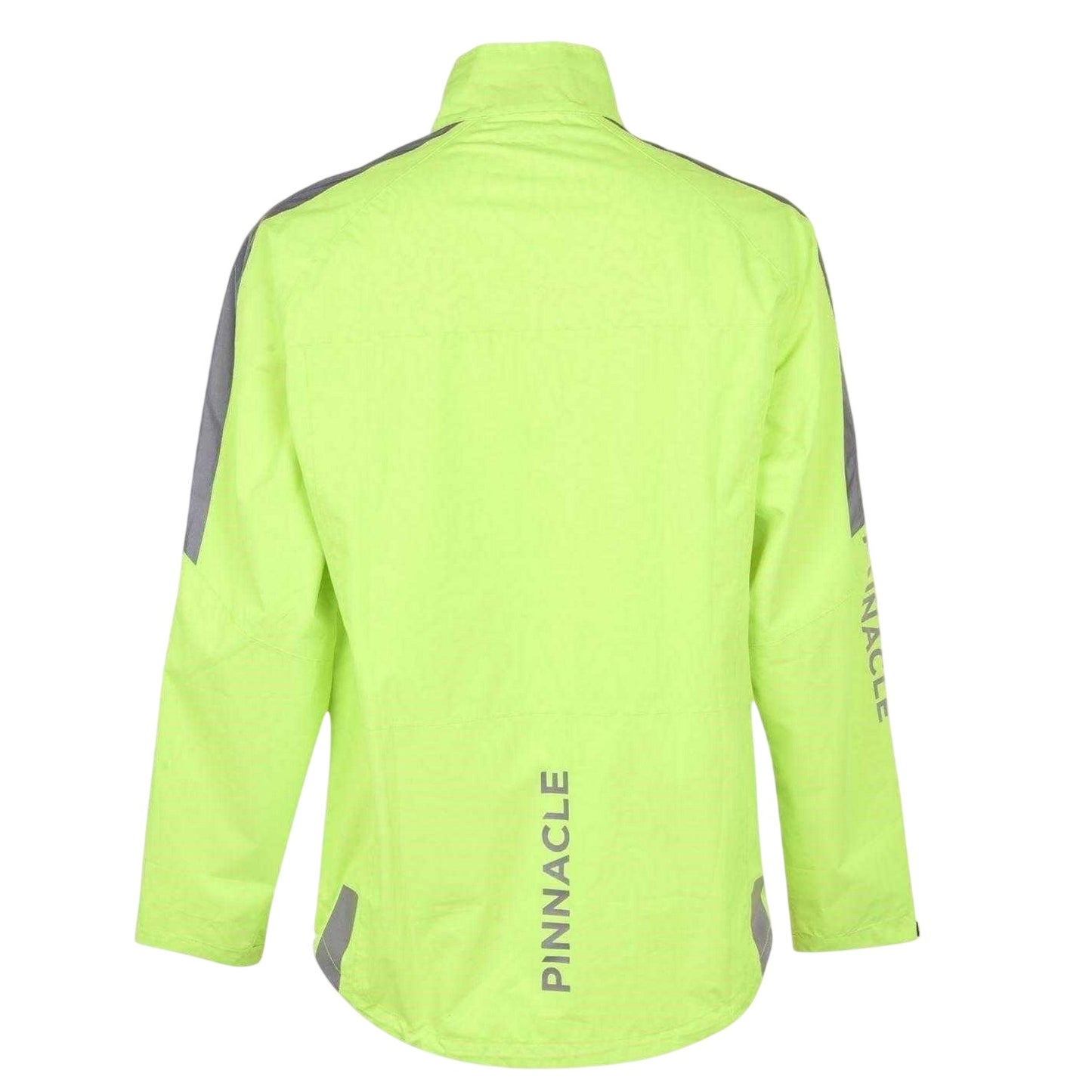 Yellow - Back - Pinnacle Mens Competition Cycling Jacket