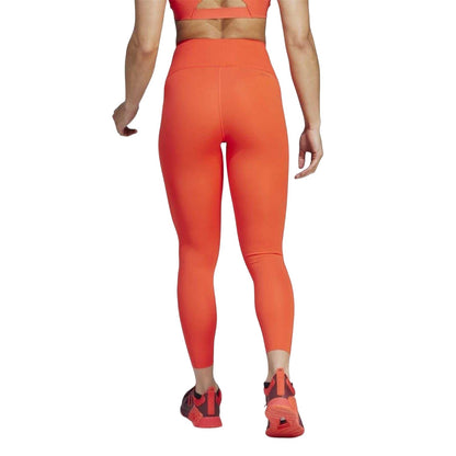 Brick - Back - Adidas Womens-Ladies Optime Power Leggings