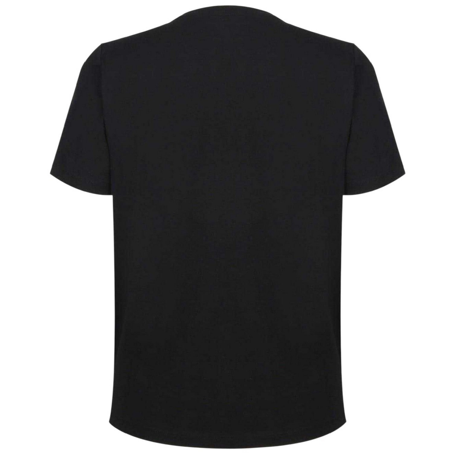 Black - Back - Biba Womens-Ladies Stars Cotton T-Shirt
