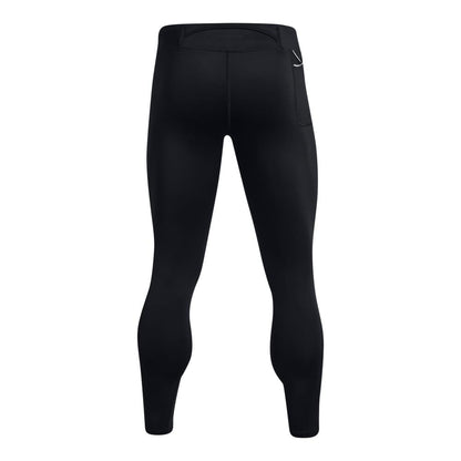 Black - Back - Under Armour Mens Qualifier Elite Cold Tights