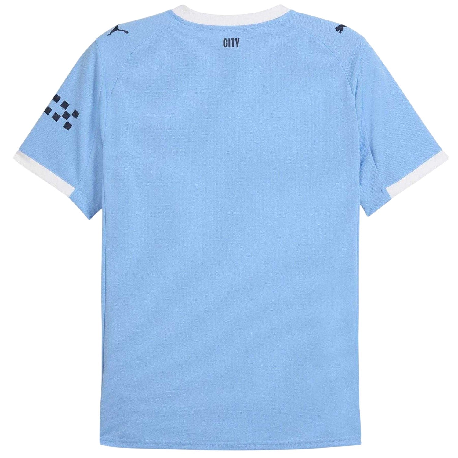 Blue - Back - Puma Mens 25-26 Manchester City FC Home Jersey