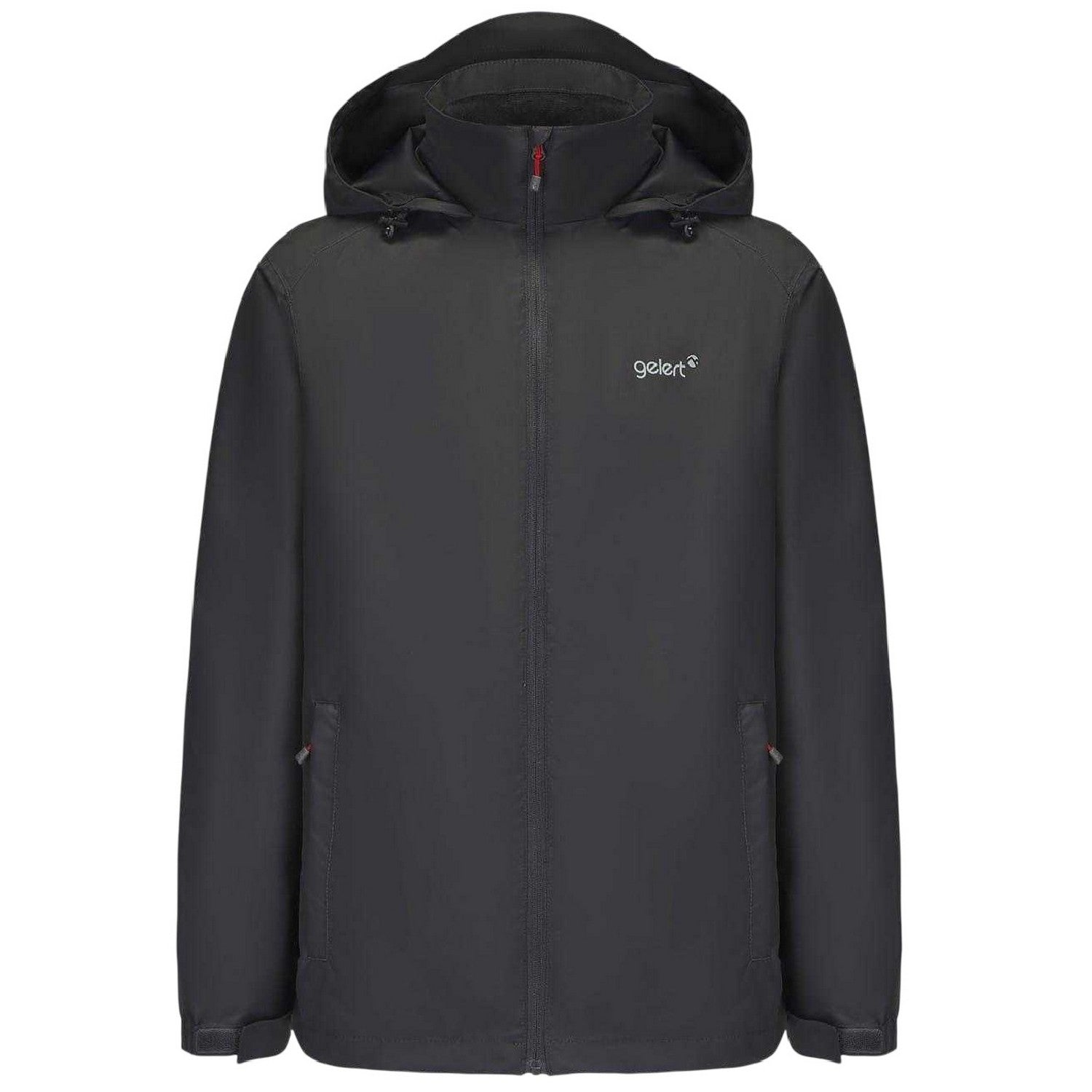 Charcoal-Red - Front - Gelert Mens Horizon Stormlite Waterproof Jacket