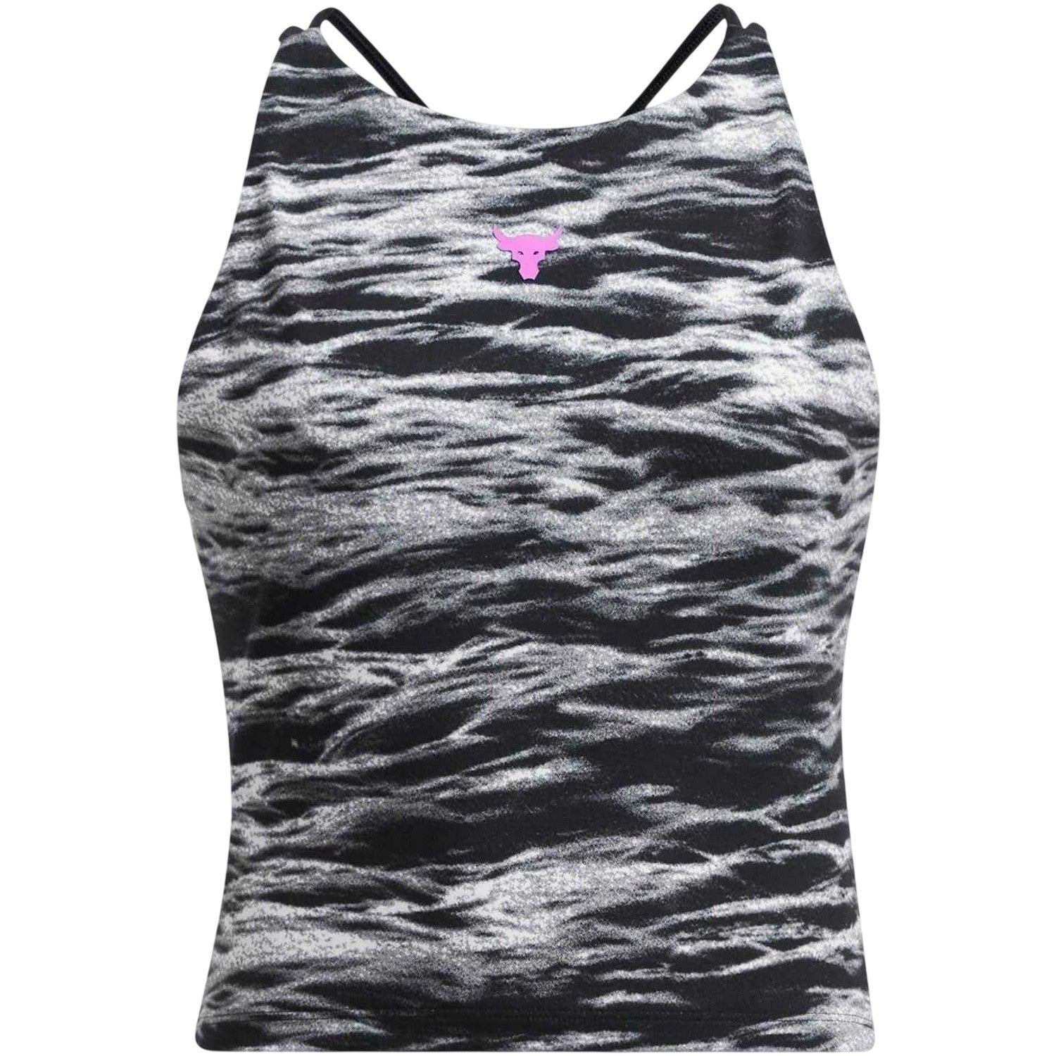 Black - Front - Under Armour Womens-Ladies Let´s Go Tank Top
