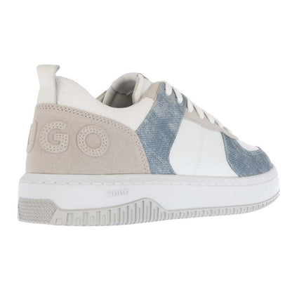 Multicoloured - Lifestyle - Hugo Womens-Ladies Kilian Leather Tennis Trainers