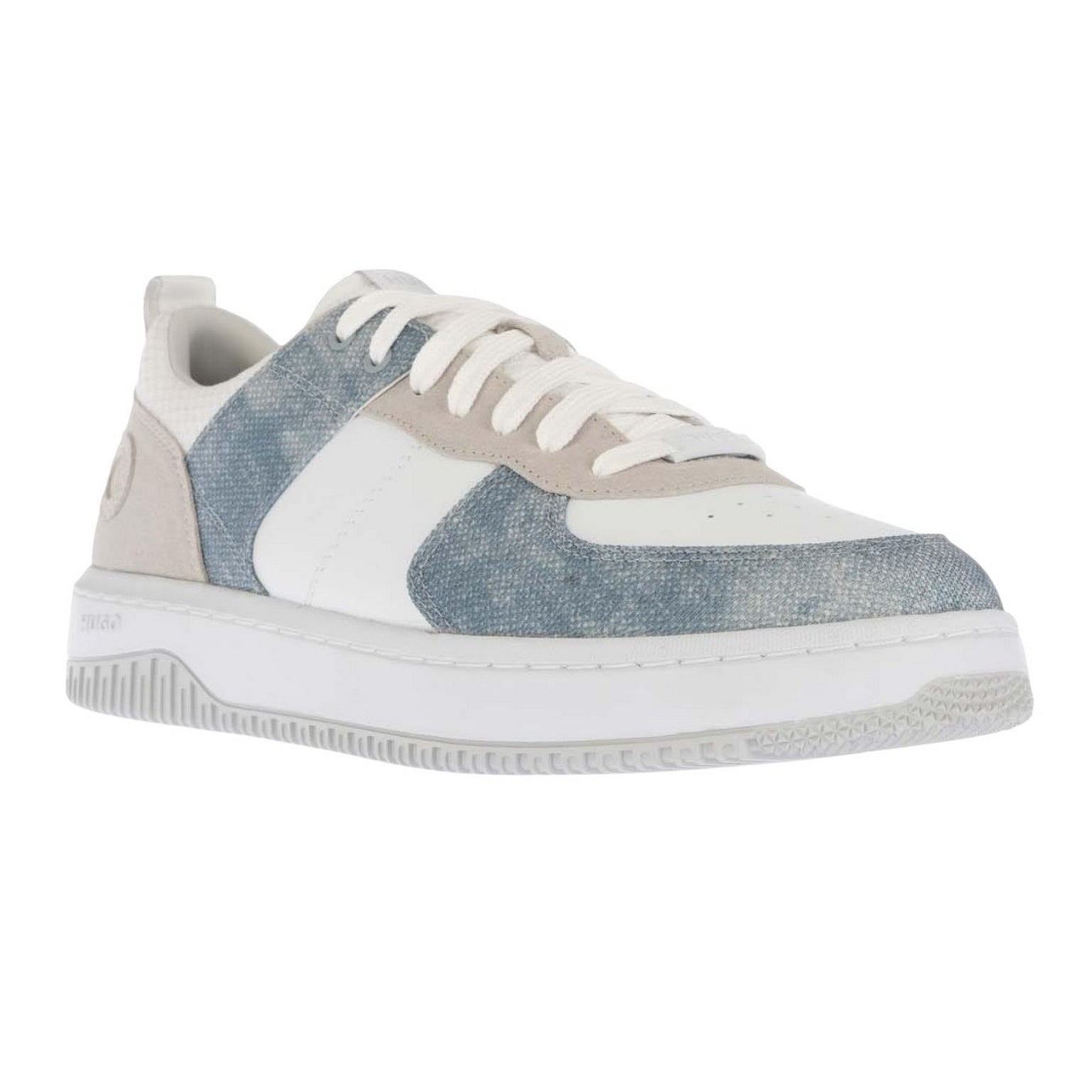 Multicoloured - Front - Hugo Womens-Ladies Kilian Leather Tennis Trainers