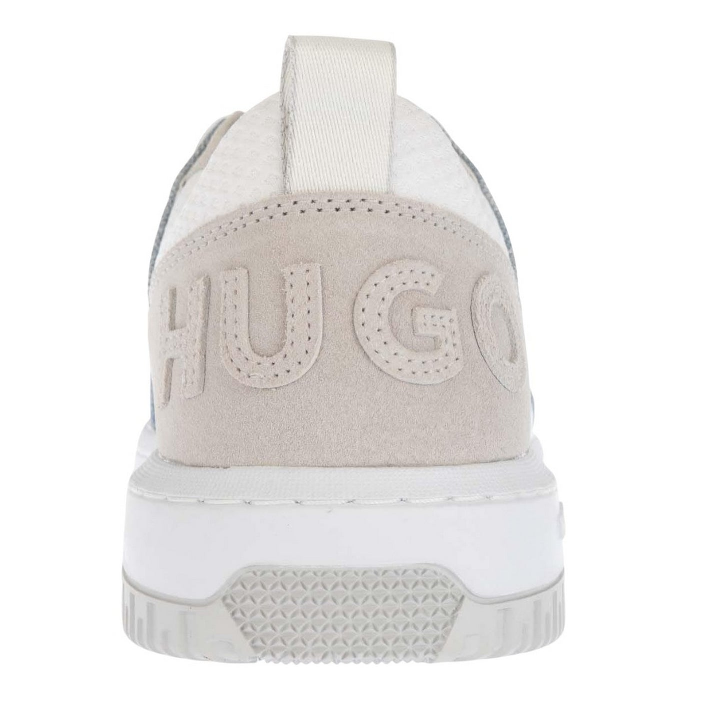 Multicoloured - Back - Hugo Womens-Ladies Kilian Leather Tennis Trainers
