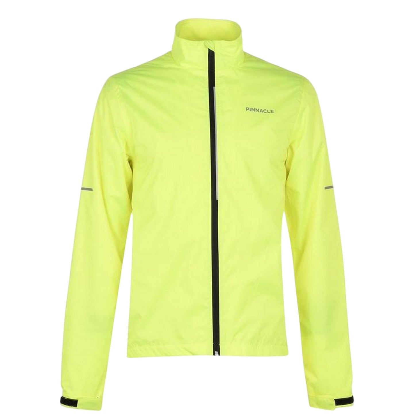 Yellow - Front - Pinnacle Mens Waterproof Cycling Jacket
