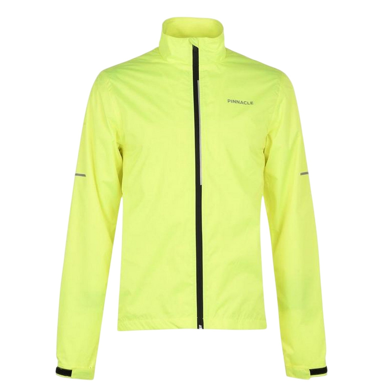 Yellow - Front - Pinnacle Mens Waterproof Cycling Jacket